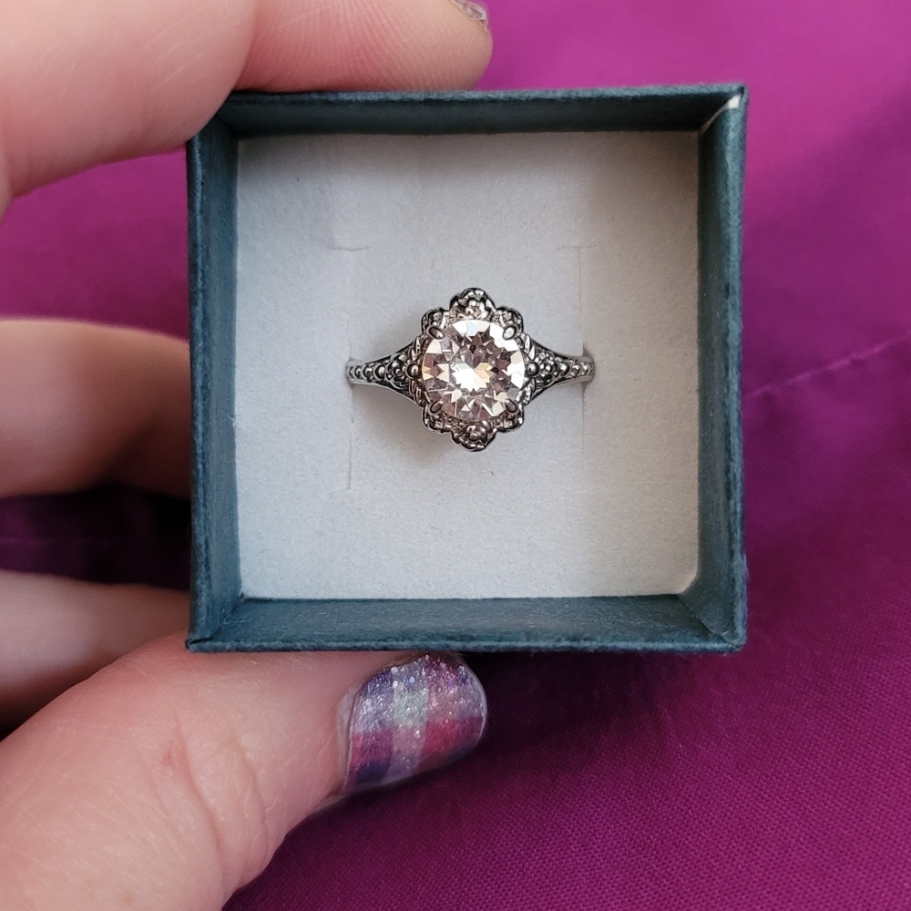 NWOT Fragrant Jewels Fairest of Them All mirror ring